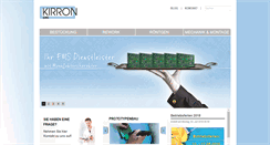 Desktop Screenshot of kirron.com